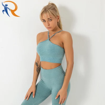 Mode Sexy Frauen Fitness Gym Tragen Top Fitness Yoga Set